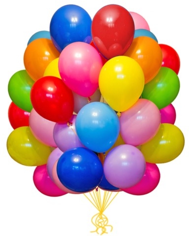 Разноцветные воздушные шары с доставкой по Карабаново